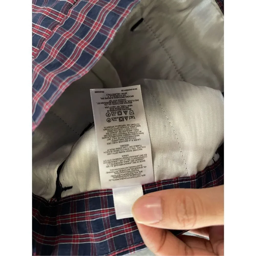 Brooks brothers plaid shorts‎ size 34
